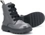 Camper Kids lace-up leather boots Grey - Thumbnail 2