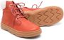 Camper Kids lace-up leather boots Red - Thumbnail 2