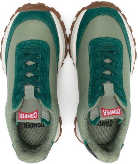 Camper Kids lace-up low-top sneakers Green
