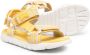 Camper Kids logo touch-strap sandals Yellow - Thumbnail 2