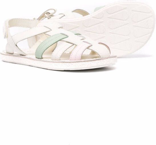 Camper Kids Miko cage sandals White