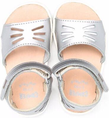 Camper Kids Miko metallic sandals Grey