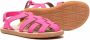 Camper Kids Miko touch-strap cage sandals Pink - Thumbnail 2