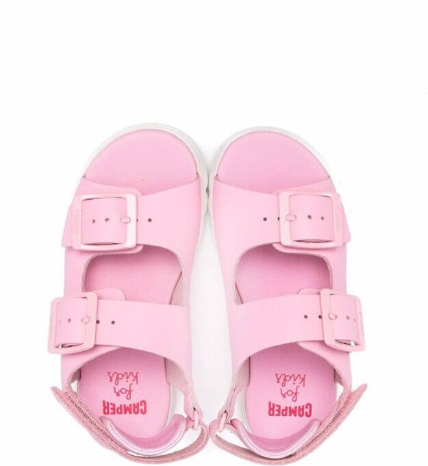 Camper Kids Oruga buckled sandals Pink