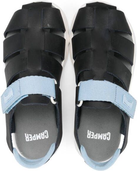 Camper Kids Oruga closed-toe sandals Black