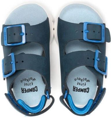 Camper Kids Oruga first walker sandals Blue
