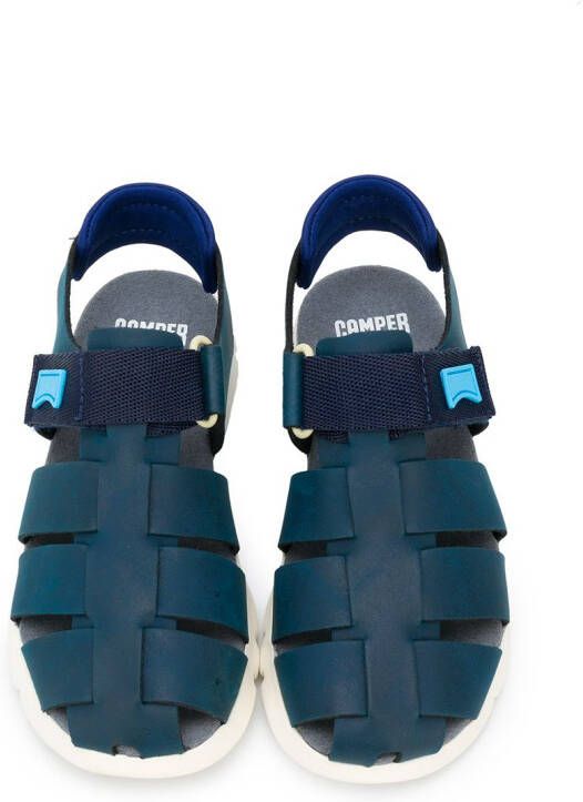 Camper Kids Oruga flat sandals Blue