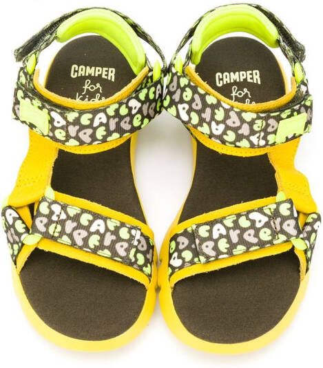 Camper Kids Oruga open toe sandals Yellow