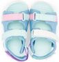 Camper Kids Oruga Twins touch-strap sandals Green - Thumbnail 3