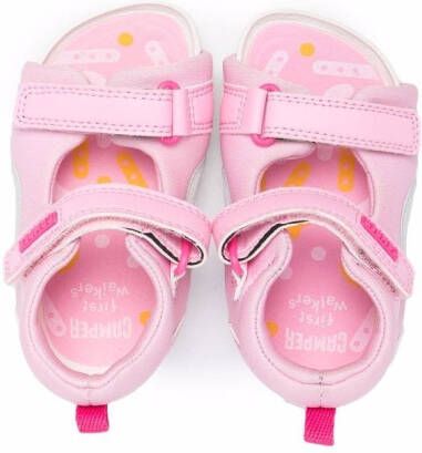 Camper Kids Ous chunky-sole flat sandals Pink