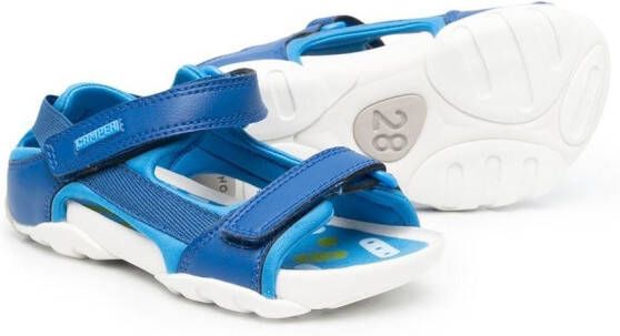 Camper Kids Ous open toe touch-strap sandals Blue