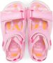 Camper Kids Ous open toe touch-strap sandals Pink - Thumbnail 3