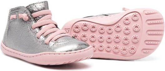 Camper Kids Peu Cami high-top sneakers Silver