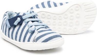 Camper Kids Peu Cami stripe-print sneakers Blue