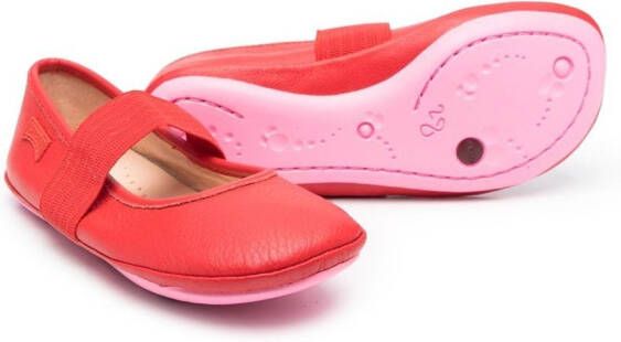 Camper Kids Right ballerina shoes Red
