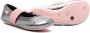 Camper Kids Right metallic ballerina shoes Silver - Thumbnail 2