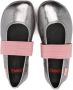Camper Kids Right metallic ballerina shoes Silver - Thumbnail 3