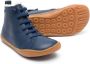 Camper Kids round-toe leather boots Blue - Thumbnail 2