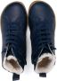 Camper Kids round-toe leather boots Blue - Thumbnail 3