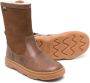 Camper Kids round-toe leather boots Brown - Thumbnail 2