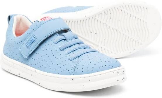 Camper Kids Runner Four perforated-detail sneakers Blue