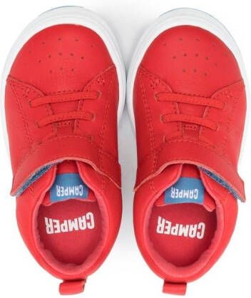Camper Kids Runner Four touch-strap sneakers Red