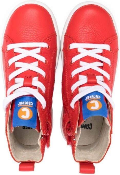 Camper Kids Runner high-top sneakers Red
