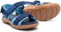 Camper Kids side touch-strap fastening sandals Blue - Thumbnail 2