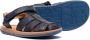Camper Kids strappy leather sandals Blue - Thumbnail 2