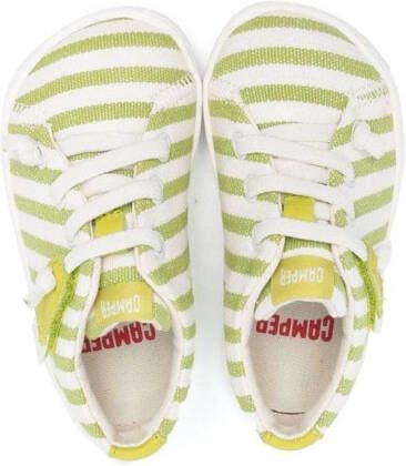 Camper Kids stripe-pattern pre-walkers Neutrals