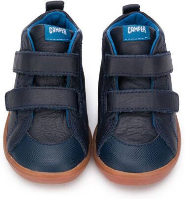 Camper Kids touch strap sneakers Blue