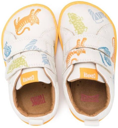 Camper Kids touch-strap sneakers White