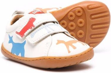 Camper Kids Twins animal print sneakers White