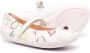 Camper Kids Twins embroidered ballerina shoes White - Thumbnail 2