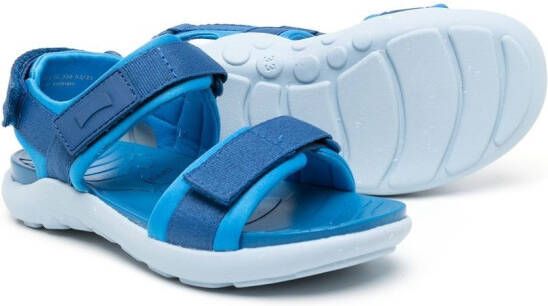 Camper Kids Wous touch-strap sandals Blue