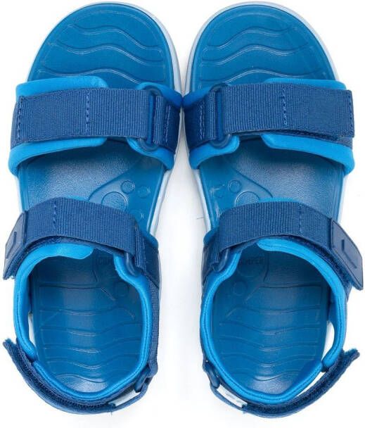 Camper Kids Wous touch-strap sandals Blue