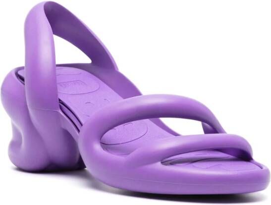 Camper Kobarah 76mm chunky sandals Purple