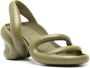 Camper Kobarah 76mm sandals Green - Thumbnail 2