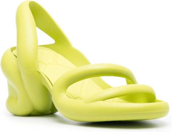 Camper Kobarah 85mm slingback sandals Green