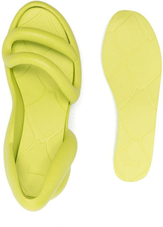 Camper Kobarah 85mm slingback sandals Green