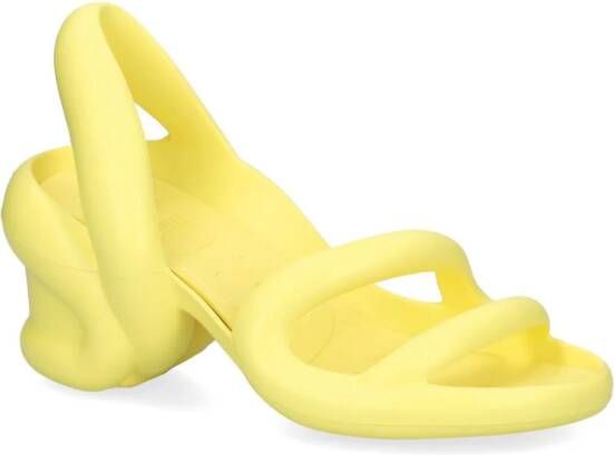 Camper Kobarah 85mm slingback sandals Yellow