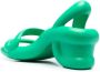 Camper Kobarah mid-heeled slides Green - Thumbnail 3