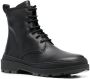 Camper lace-up leather boots Black - Thumbnail 2