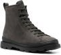 Camper lace-up leather boots Grey - Thumbnail 2