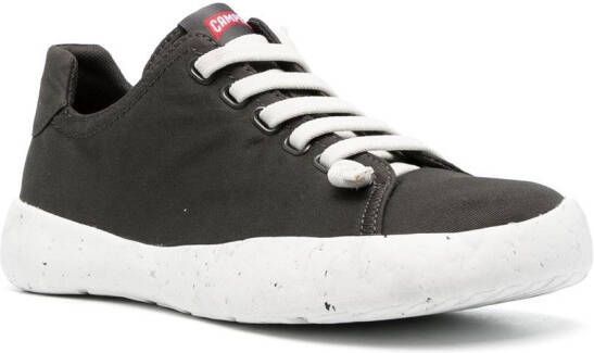 Camper lace-up logo-patch sneakers Grey