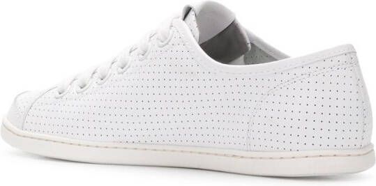 Camper Uno perforated leather sneakers White