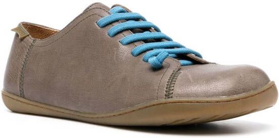 Camper leather lace-up sneakers Green