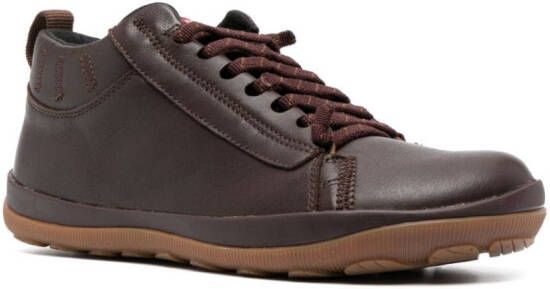 Camper low-top lace-up sneakers Brown