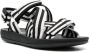 Camper Match stripe-print sandals Black - Thumbnail 2