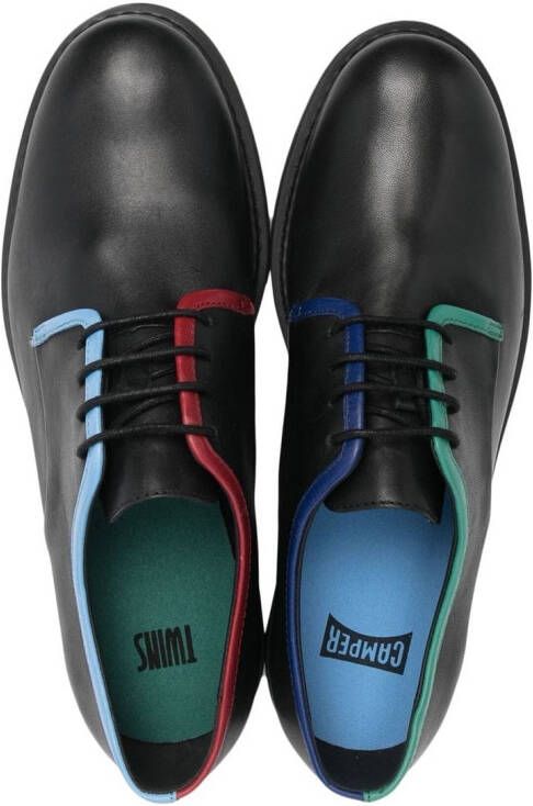 Camper Mil Twins oxfords Black